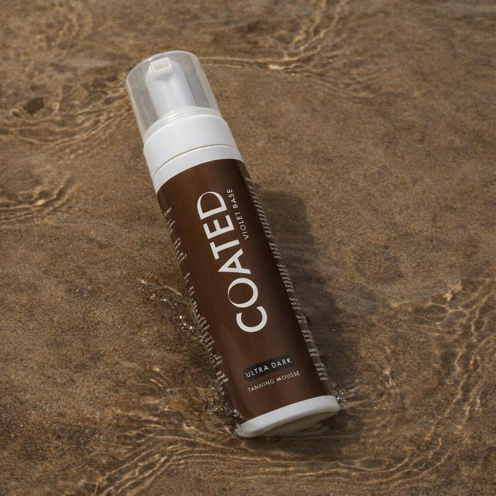 COATED Violet Base Self-Tan Mousse for neutral and olive skin tones